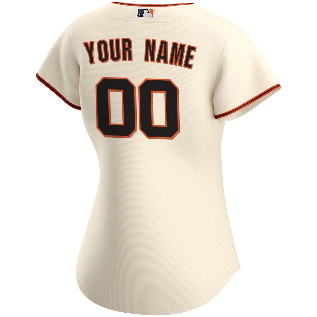 San Francisco Giants Nike Women’s Home Replica Custom Jersey
