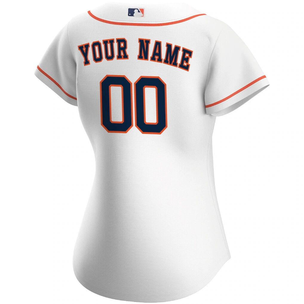 Houston Astros Nike Women’s Home Replica Custom Jersey