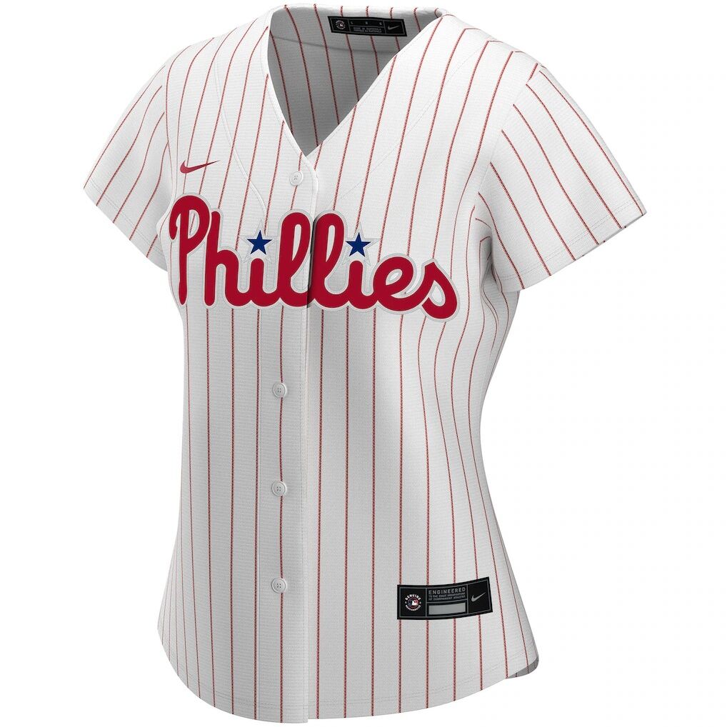 Philadelphia Phillies Nike Women's Home Replica Custom Jersey