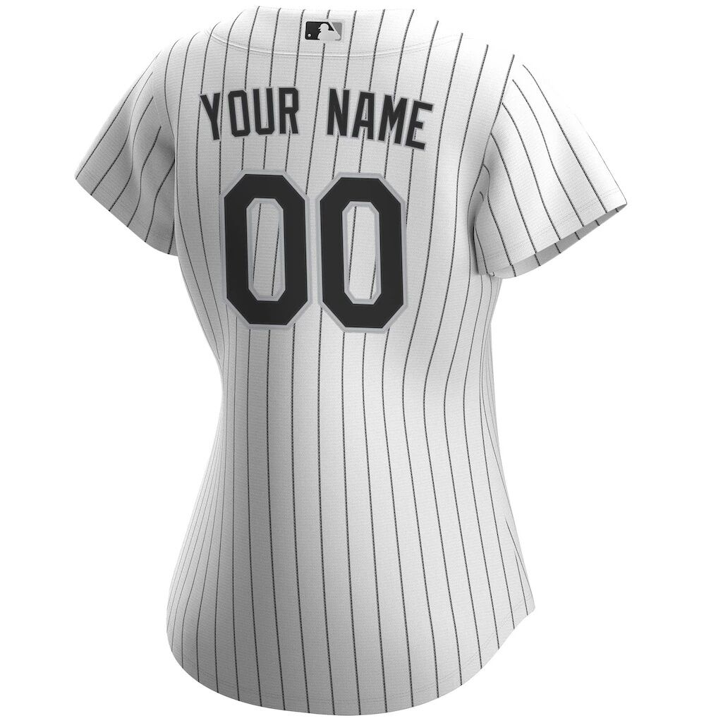 Chicago White Sox Nike Women's Home Replica Custom Jersey