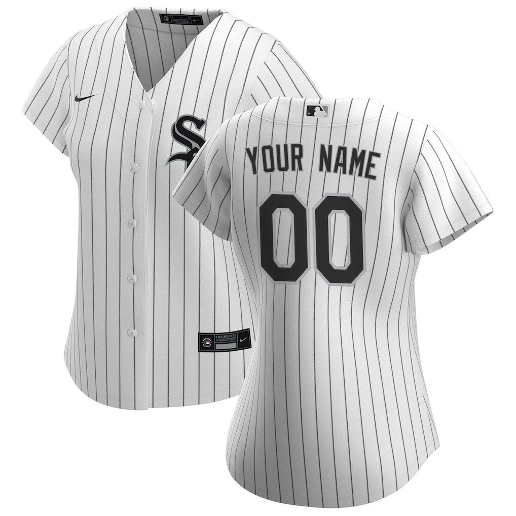 Chicago White Sox Nike Women's Home Replica Custom Jersey