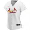 St. Louis Cardinals Nike Women's Home Replica Custom Jersey - White - Side View