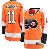 Travis Konecny Philadelphia Flyers Fashion7 Women's Home Breakaway Jersey - Orange - Front View