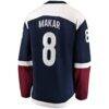 Cale Makar Colorado Avalanche Fashion7 Breakaway Jersey - Navy - Detail View