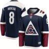 Cale Makar Colorado Avalanche Fashion7 Breakaway Jersey - Navy - Front View