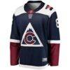Cale Makar Colorado Avalanche Fashion7 Breakaway Jersey - Navy - Side View