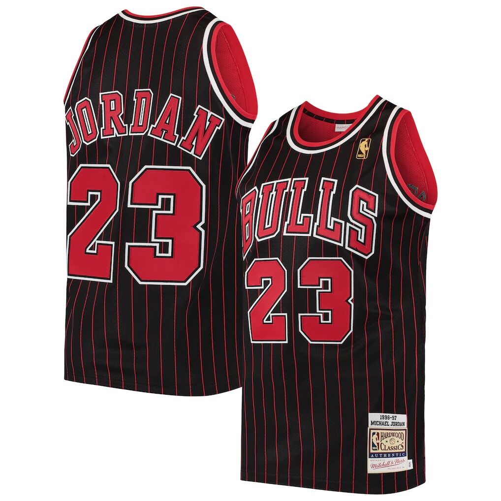 Michael Jordan Chicago Bulls Mitchell & Ness 1996/97 Hardwood Classics Authentic Jersey
