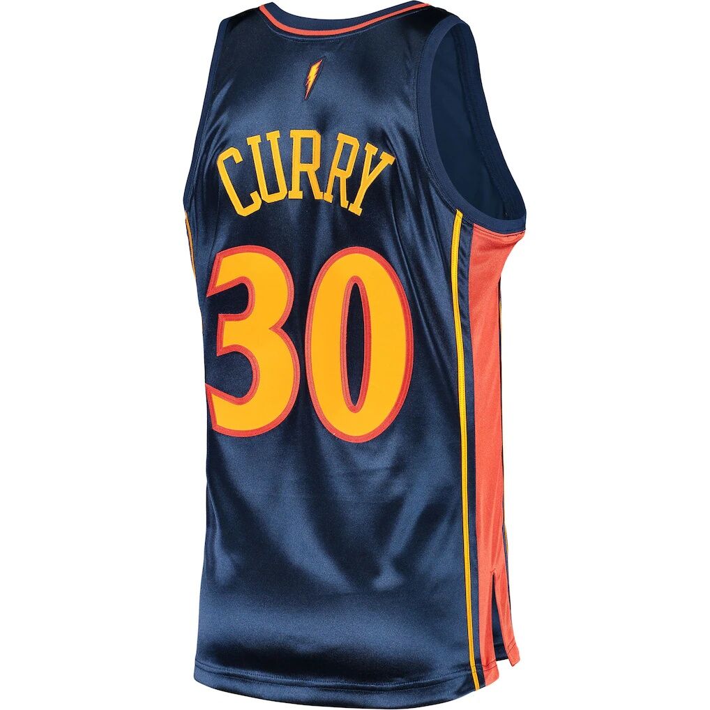 Stephen Curry Golden State Warriors Mitchell & Ness 2009/10 Hardwood Classics Authentic Jersey