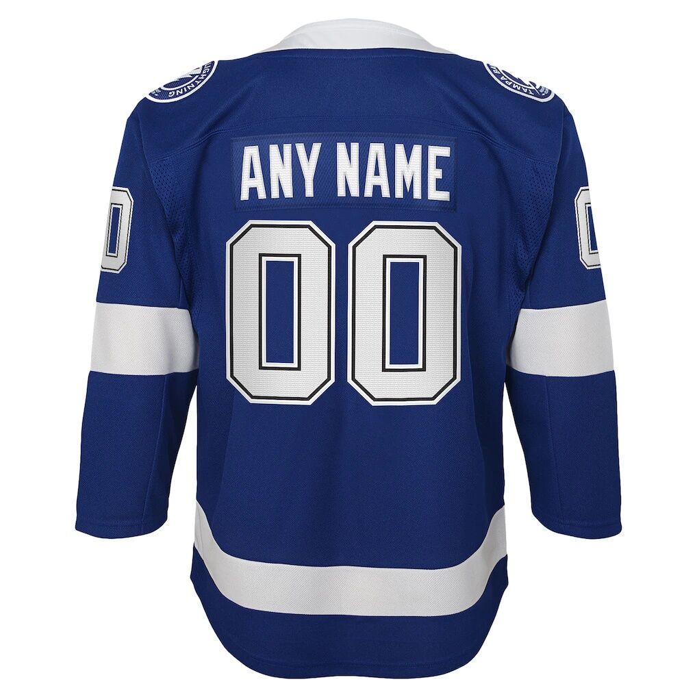 Tampa Bay Lightning Youth Home Custom Premier Jersey