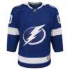 Tampa Bay Lightning Youth Home Custom Premier Jersey - Blue - Side View