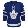 Toronto Maple Leafs Youth Home Premier Custom Jersey - Blue - Side View