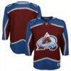 Colorado Avalanche Youth Home Premier Jersey - - Front View