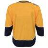 Nashville Predators Youth Home Premier Blank Jersey - Yellow - Detail View