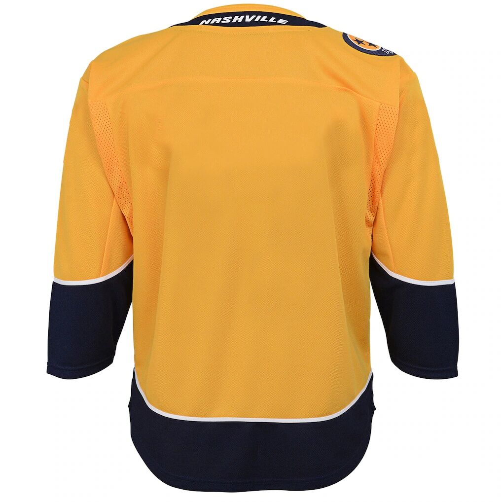 Nashville Predators Youth Home Premier Blank Jersey
