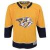 Nashville Predators Youth Home Premier Blank Jersey - Yellow - Side View
