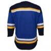 St. Louis Blues Youth Home Premier Jersey - Blue - Detail View