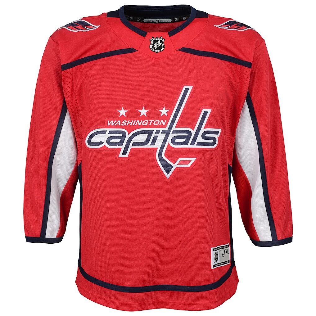 Washington Capitals Youth Home Blank Premier Jersey