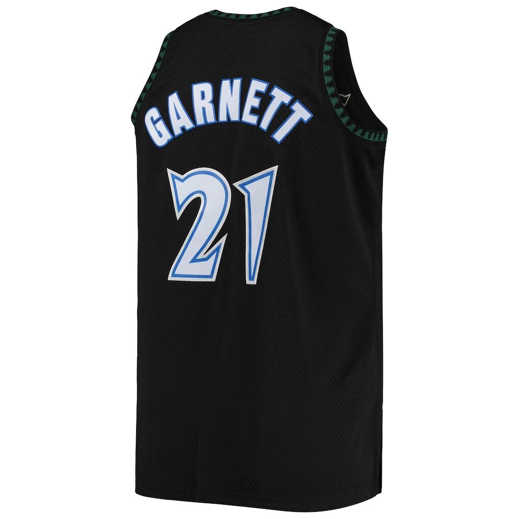 Kevin Garnett Minnesota Timberwolves Mitchell & Ness 1997/98 Big & Tall Hardwood Classics Swingman Jersey