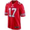 Josh Allen Buffalo Bills Nike Alternate Game Player Jersey - Red - Alt1
