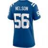 Quenton Nelson Indianapolis Colts Nike Women's Player Game Jersey - - Detail View