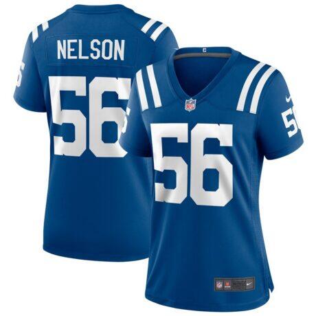Quenton Nelson Indianapolis Colts Nike Women's Player Game Jersey - - Front View