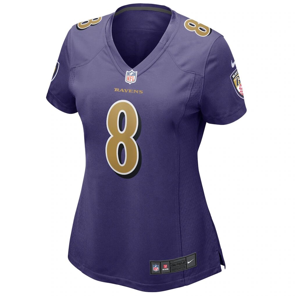 Lamar Jackson Baltimore Ravens Nike Women's Alternate Game Player Jersey