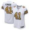 Alvin Kamara New Orleans Saints Nike Women's Alternate Game Player Jersey - White - Front View