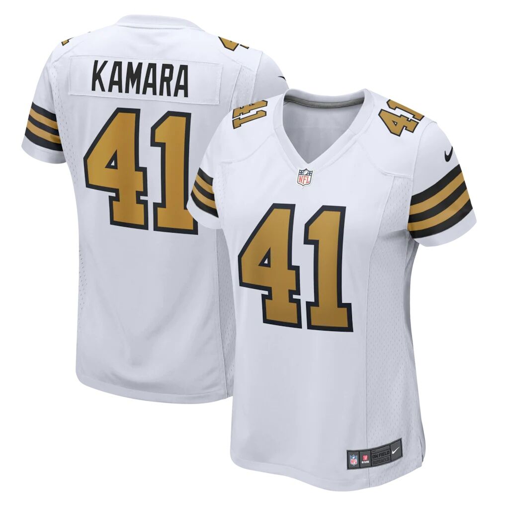 Alvin Kamara New Orleans Saints Nike Women's Alternate Game Player Jersey