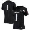 #1 Cincinnati Bearcats Under Armour Women's Replica Football Jersey - Black - Front View