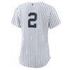 Derek Jeter New York Yankees Nike Women's Home Replica Player Jersey - - Detail View