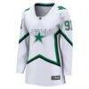 Tyler Seguin Dallas Stars Fashion7 Women's 2020/21 Special Edition Breakaway Player Jersey - White - Side View