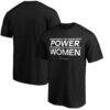 WNBA Power of Women T-Shirt - Black - Front View