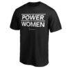WNBA Power of Women T-Shirt - Black - Side View