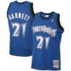 Kevin Garnett Minnesota Timberwolves Mitchell & Ness 2003/04 Hardwood Classics Swingman Jersey - Blue - Front View