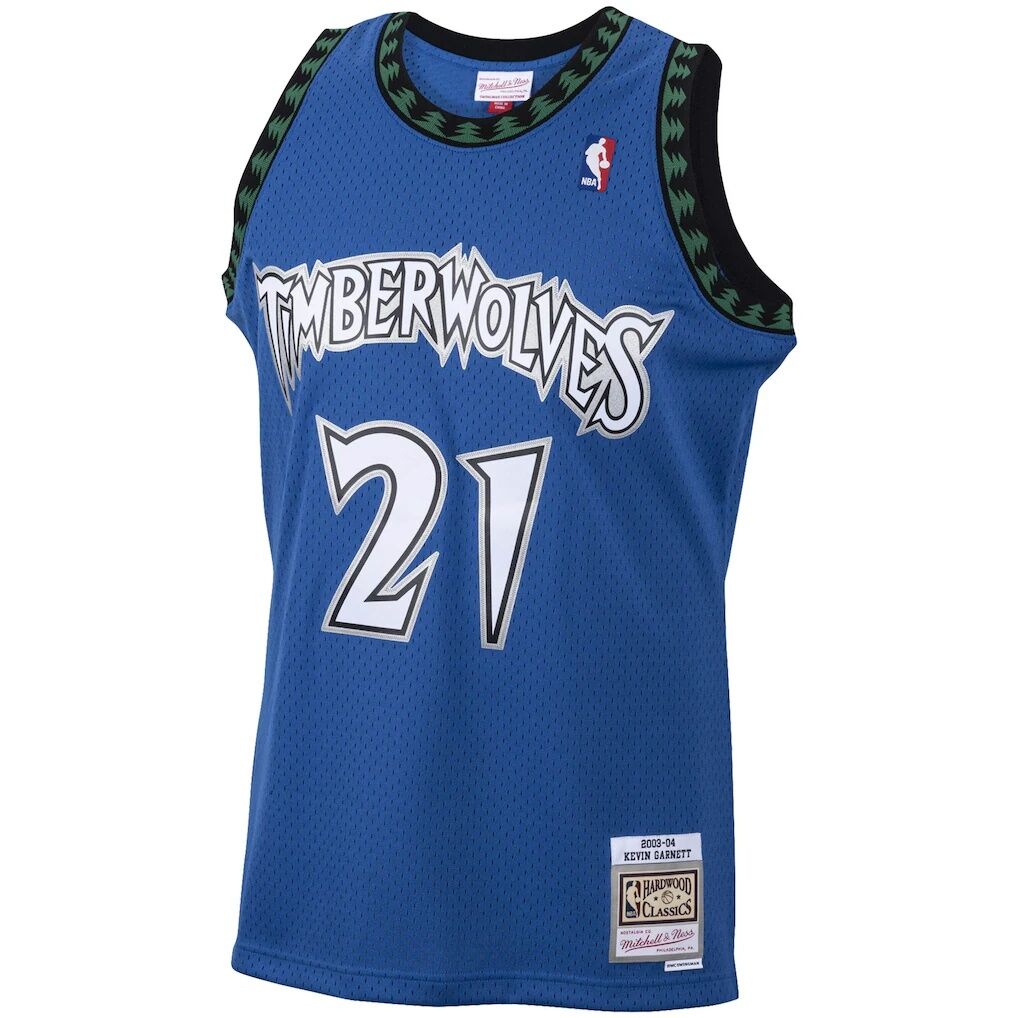 Kevin Garnett Minnesota Timberwolves Mitchell & Ness 2003/04 Hardwood Classics Swingman Jersey