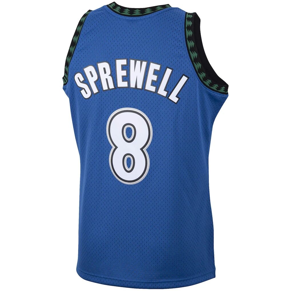 Latrell Sprewell Minnesota Timberwolves Mitchell & Ness 2003/04 Hardwood Classics Swingman Jersey