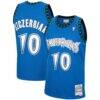 Wally Szczerbiak Minnesota Timberwolves Mitchell & Ness 2003/04 Hardwood Classics Swingman Jersey - Blue - Front View