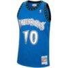 Wally Szczerbiak Minnesota Timberwolves Mitchell & Ness 2003/04 Hardwood Classics Swingman Jersey - Blue - Side View