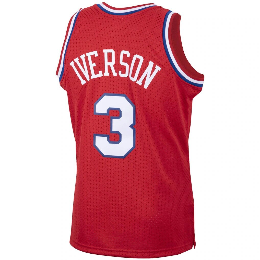 Allen Iverson Philadelphia 76ers Mitchell & Ness 2002/03 Hardwood Classics Swingman Jersey