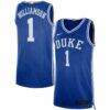 Zion Williamson Duke Blue Devils Nike Alumni Player Limited Basketball Jersey - - Front View