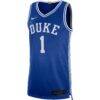 Zion Williamson Duke Blue Devils Nike Alumni Player Limited Basketball Jersey - - Side View