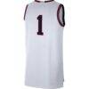 # Gonzaga Bulldogs Nike Limited Basketball Jersey - White - Detail View