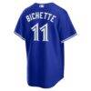 Bo Bichette Toronto Blue Jays Nike Alternate 2 Replica Jersey - - Detail View
