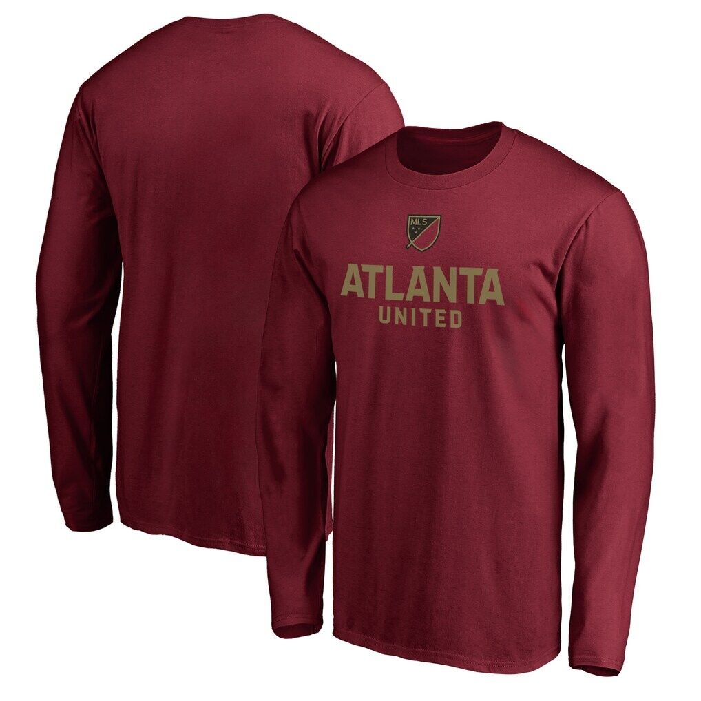 Atlanta United FC Shielded Logo Long Sleeve T-Shirt