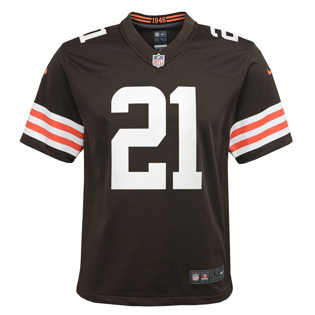 Denzel Ward Cleveland Browns Nike Youth Game Jersey