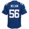 Quenton Nelson Indianapolis Colts Nike Youth Game Jersey - - Detail View