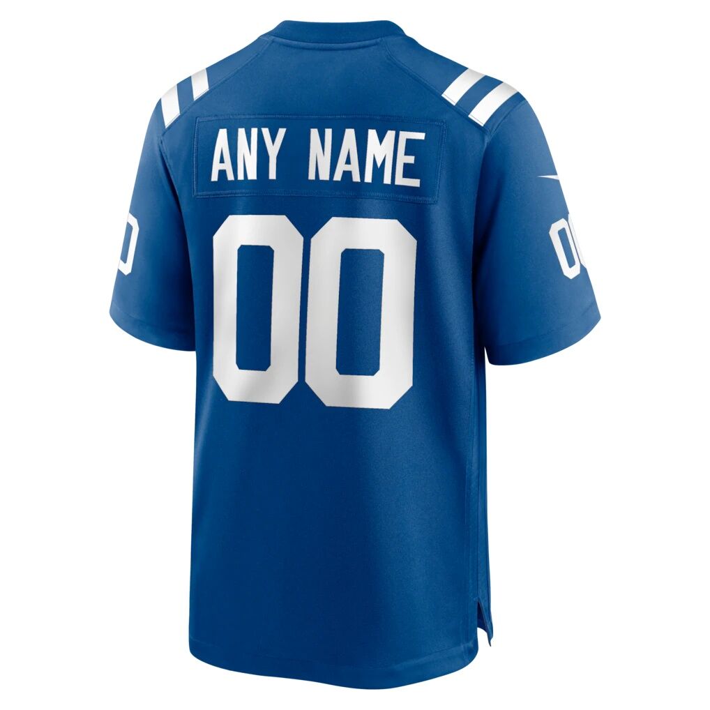 Nike Indianapolis Colts Custom Game Jersey - Royal