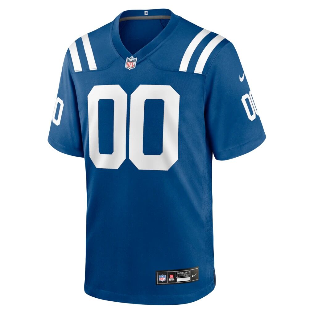 Nike Indianapolis Colts Custom Game Jersey - Royal