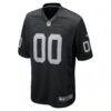 Las Vegas Raiders Nike Custom Game Jersey - Black - Side View