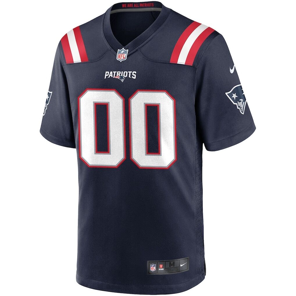 Nike New England Patriots Custom Game Jersey